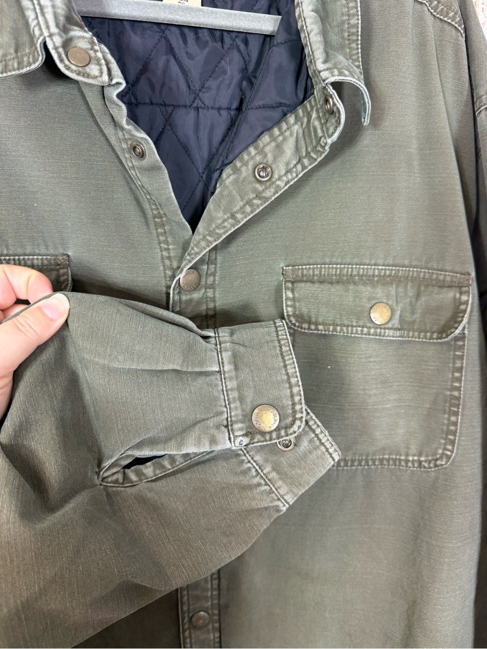 Woolrich, Olive Green Men's Chore Jacket. Size 2XL. Good used condition! - Picture 2 of 6
